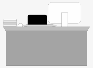 Desk Png Available - Clip Art #536511
