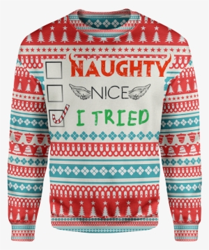 Vector Free I Tried Lunafide - Christmas Jumper #536607
