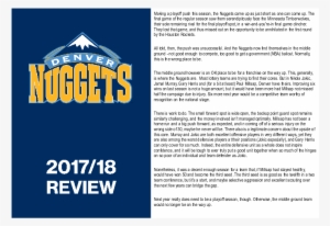 2018 Nba Manifesto Mark Deeks - Denver Nuggets #536748