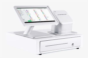 Clover Point Of Sale Pos System Station With Printer - Cash Register #536793