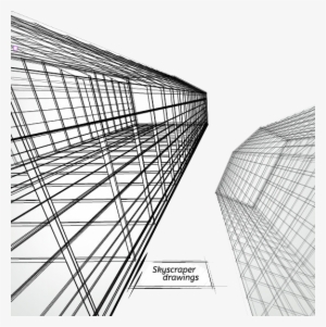 Miyazaki Drawing Architecture - Skyscraper Architectural Drawings #536794