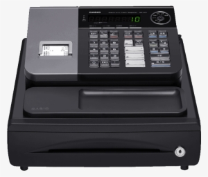 Scene1 - 電子レジスター Se-s10-bk 1台 本体色ブラック #536813