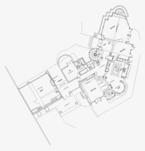 Banner Black And White Building Cad At Getdrawings - Technical Drawing #537055