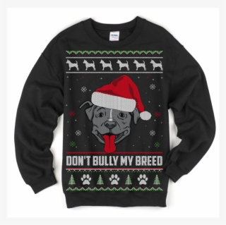 Merry Pitmas Ugly Christmas Sweater - New York Phys Ed #537155