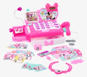 Minnie's Happy Helpers Shop N' Scan Talking Cash Register - Minnie Mouse #537181