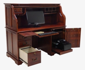 Roll Top Desk Png Photos - Roll Top Computer Desk #537269