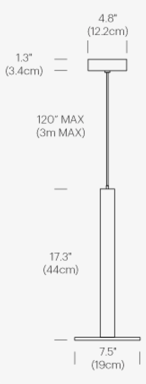 Cielo Xl Pendant - Diagram #537553