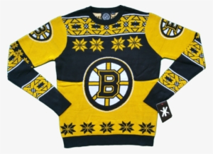Boston Bruins Big Logo Ugly Christmas Sweater - Oakland Athletics Mlb Genuine Merchandise Mens Christmas #538005