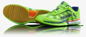 Salming Viper Gecko Green Squash Shoes - Salming Viper 2.0 Green #538100