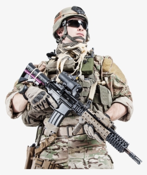 Us Soldier Png - Us Ranger Assault Rifle #538183