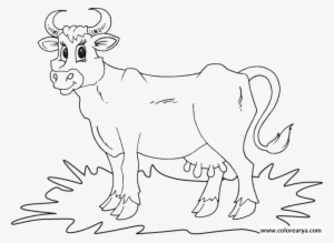 Colorear Vaca - Vacas Para Colorear #538572