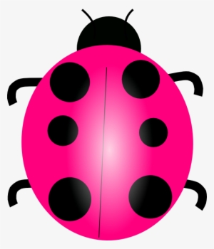 Pink Ladybug Clip Art At Clker Com Vector Clip Art - Pink Ladybug Png #538660