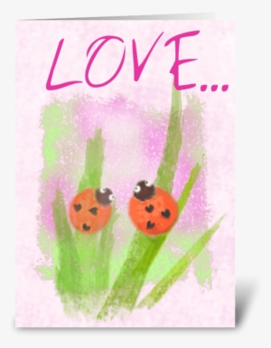 Love Bugs Greeting Card - Poster #538792