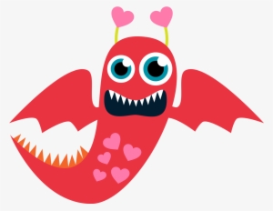 Monster Clipart Printable - Valentines Clip Art Monsters #538889