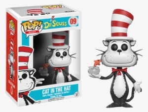 Cat In The Hat With Fish Bowl Pop Vinyl Figurine - Dr Seuss Pop Funko #538982