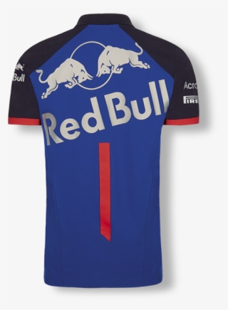 Scuderia Toro Rosso F1 Official Men's Teamline Polo - Red Bull Toro Rosso Honda Shirt #5300065