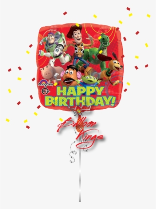 Hb Toy Story Balloon Kings Png Toy Story Logo Transparent - Toy Story Balloon #5301390