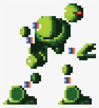 How About Them Late 1996 Genesis Games - Vector Man Pixel Art #5301787