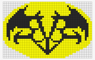 Batman Bvb Logo Black Veil Brides1 Perler Bead Pattern - Pixel Art Bvb #5305404