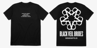 Bvb Tour Tee - Black Veil Brides Logo Star #5305455