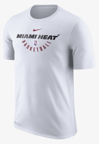 Nike Miami Heat Youth Short Sleeve Practice Tee White - Miami Heat Vice Shirt #5306323