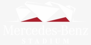 The Heart Of Atlanta - Mercedes Benz Stadium Logo White #5306770