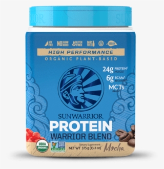 Sunwarrior Warrior Blend Mocha Vegan Protein Powder - Sunwarrior Protein Warrior Blend #5308218