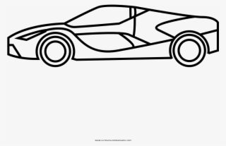 Laferrari Drawing Vector Free #5309075