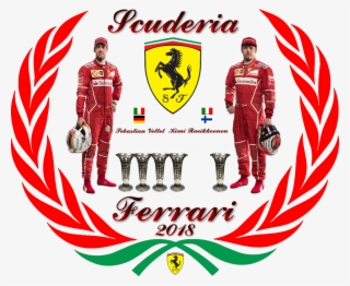 Scuderia Ferrari Logo Png Png Royalty Free Stock - Ferrari F1 2018 Logo #5309379
