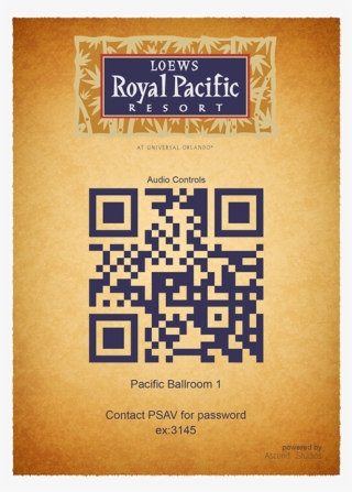 Ascend Studios Loews Royal Pacific Resort Audio / Video #5310374