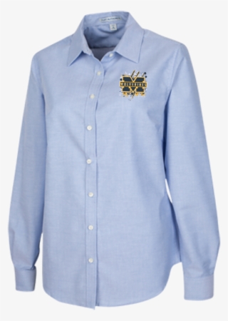 Michigan Wolverines Splatter Logo Ladies' Long Sleeve - Long-sleeved T-shirt #5311150