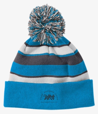 Products - Cummins 223835 Holloway Striped Beanie With Pom #5311888