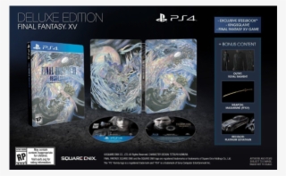 Final Fantasy Fifteen Deluxe Edition Sony Playstation - Square Enix Final Fantasy Xv Deluxe Edition - Playstation #5319529