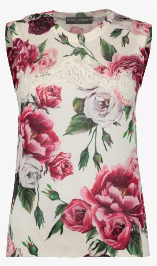 Dolce & Gabbana Lace Shell Top In Peonie - Juno Temple Dirty John #5321837