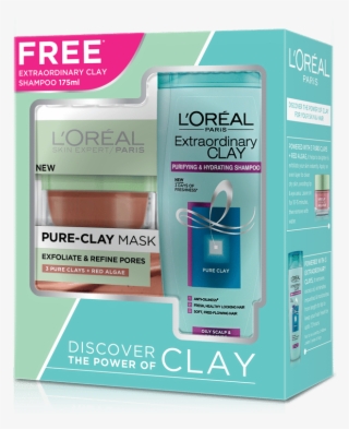 Loreal Paris Masks & Peels - L'oreal Paris Detox & Brighten Pure Clay Mask, #5323847