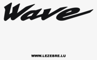 Honda Wave Sticker #5324887
