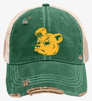 Baylor The Sailor Tea Washed Snap Back Vintage Trucker - Baylor Bears And Lady Bears #5330732