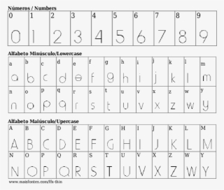 Font Details Ffx Thin - Fonte Stylus Bt #5330831