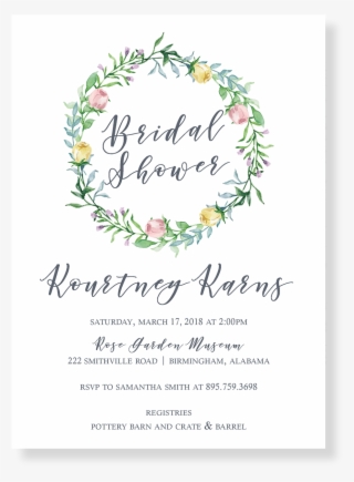 Kourtney Bridal Shower Invitation Shower Invitations16 #5331460