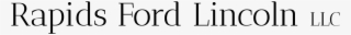 Rapids Ford Lincoln - Rapids Ford Lincoln Llc #5331812