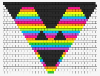 Rainbow Deadmau5 Bandana Bead Pattern - Bruges #5332859