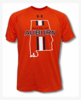 Under Armour Orange "state Of Auburn" Shirt - Under Armour #5333585