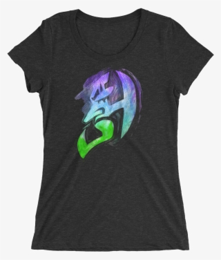 Jeff Hardy "immune To Fear" Women's Tri Blend T Shirt #5333978
