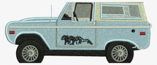 Bronco Logo Digitizing #5336275