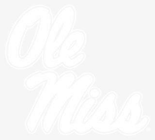 Prevnext - Ole Miss Logo Black And White #5336960