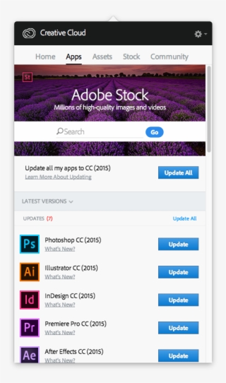 Launch Cc App And It Should Work Fine Adobe Creative - Adobe Creative Cloud #5337378