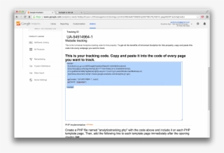This Script Will Allow Google Analytics To Track Traffic #5337586