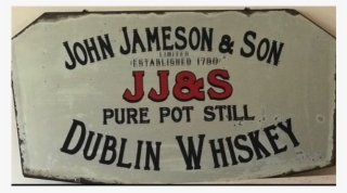 John Jameson & Son Dublin Whiskey Mirror - Sign #5338972