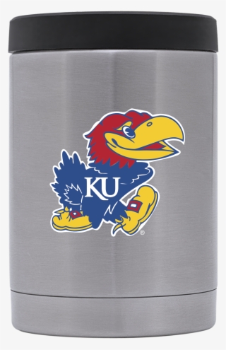 Kansas Jayhawks Stainless Steel Jacket Can/bottle Holder - Kansas Jayhawks #5339504