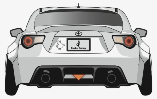 Toyota Gt 86 Rocket Bunny Illustration - Toyota 86 Illustrator #5340145